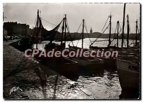 Cartes postales moderne Les Sables D'Olonne Vendee Coucher de Soleil sur le Port