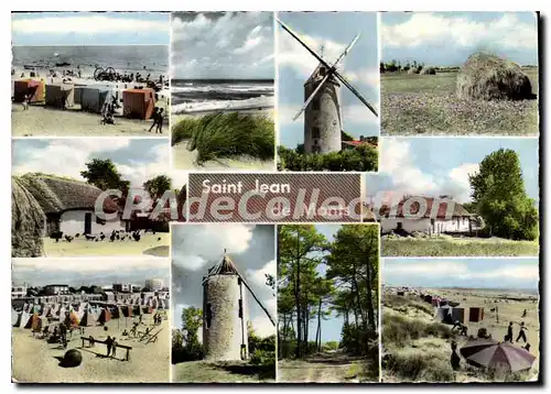 Cartes postales moderne St Jean de Monts Vendee multivues