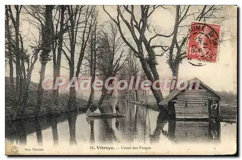 Cartes postales Vibraye Canal des Forges