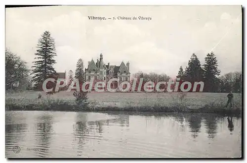 Ansichtskarte AK Vibraye Chateau de Vibraye