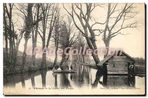 Cartes postales Vibraye Le Canal des Forges