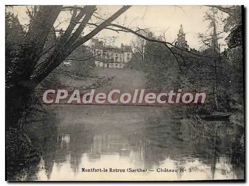 Cartes postales Montfort le Rotrou Sarthe Chateau num�ro 3