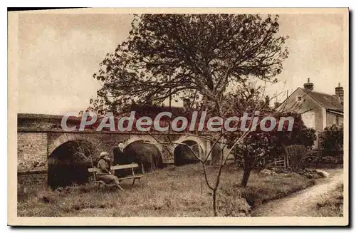 Ansichtskarte AK Vibraye Sarthe Au bord de la Braye