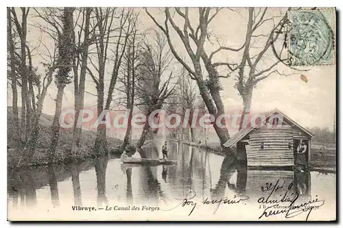 Cartes postales Vibraye Le Canal des Forges