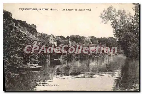 Ansichtskarte AK Fresnay sur Sarthe Sarthe Les Lavoirs du Bourg Neuf