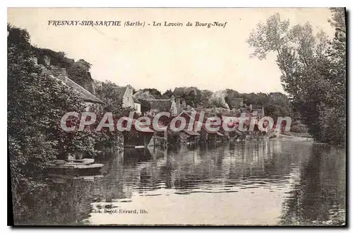 Cartes postales Fresnay sur Sarthe Sarthe Les Lavoirs du Bourg Neuf