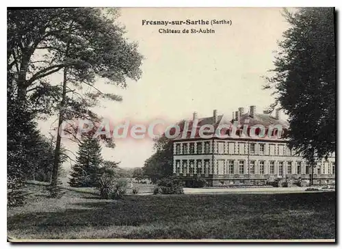 Cartes postales Fresnay sur Sarthe Chateau de St Aubin