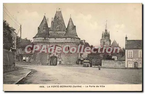 Cartes postales La Ferte Bernard Sarthe La Porte de Ville