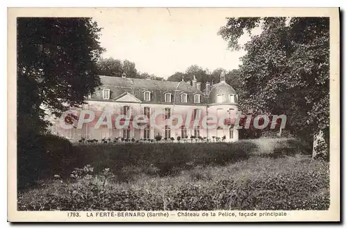 Ansichtskarte AK La Ferte Bernard Sarthe Chateau de la Pelice facade principale