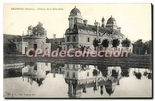 Ansichtskarte AK Arconnay Sarthe Chateau de la Chevalerie