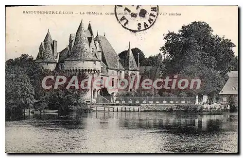 Cartes postales Bazouges sur le Loir Le Chateau