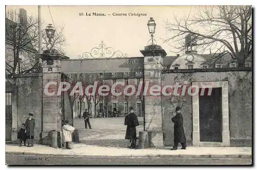 Cartes postales Le Mans Caserne Cavaignac