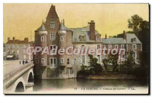 Cartes postales La Fleche Chateau des Carmes