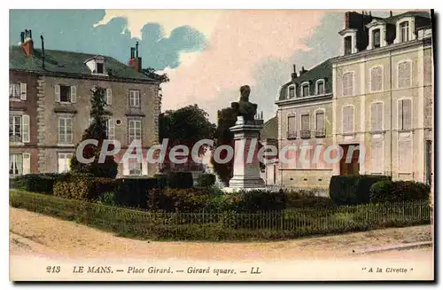 Cartes postales Le Mans Place Girard