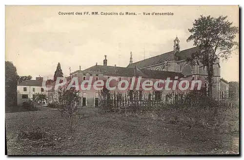 Cartes postales Couvent des F F M M Capucins du Mans Vue d'ensemble