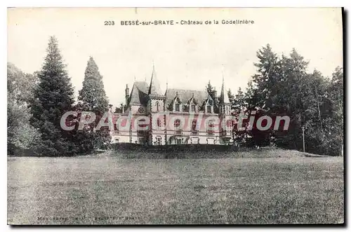 Cartes postales Besse sur Braye Chateau de la Godeliniere