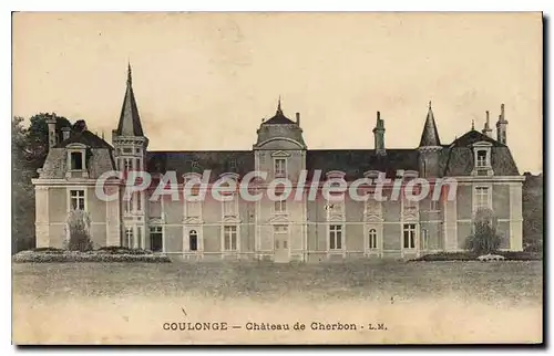 Ansichtskarte AK Coulonge Chateau de Cherbon