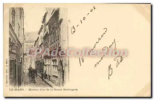 Cartes postales Le Mans Maison dite de la Reine Berengere