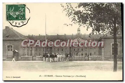 Cartes postales Le Mans Caserne Paixhans 31�me artillerie