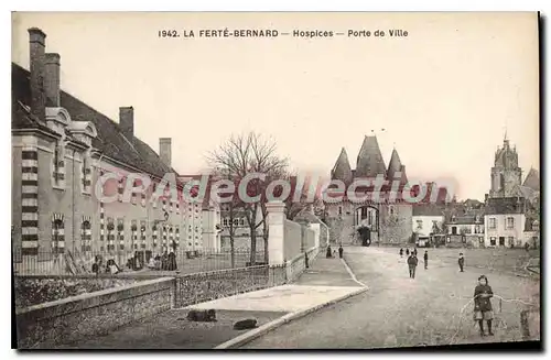Cartes postales La Ferte Bernard Hospices Porte de Ville
