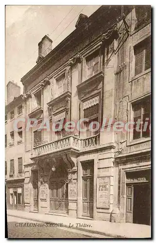 Cartes postales Chalon sur Saone Le Theatre