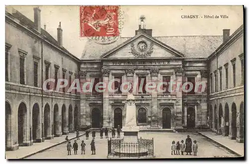 Cartes postales Chagny Hotel de Ville