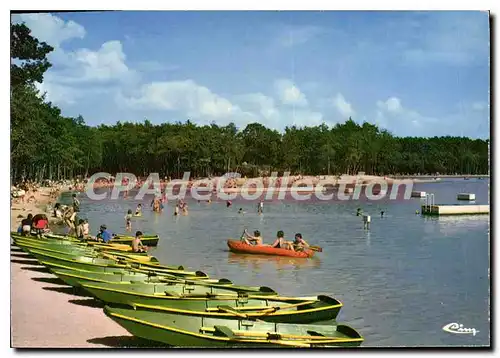 Cartes postales moderne Sille le Guillaume Sarthe Sille Plage Foret domaniale Lac