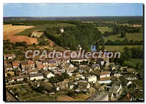 Cartes postales moderne Champagne Sarthe Vue generale aerienne