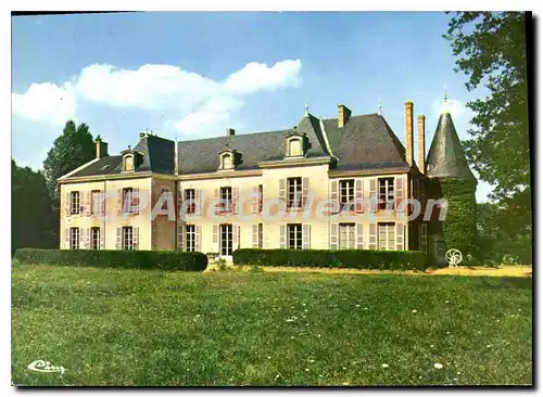 Moderne Karte La Chapelle St Remy Sarthe Chateau de Courvalain