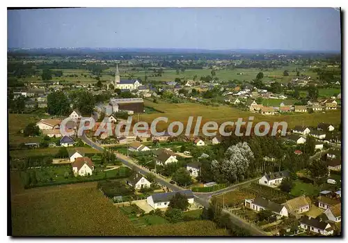 Moderne Karte Laigne en Belin Sarthe vue generale aerienne