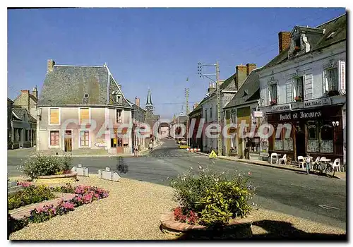 Moderne Karte Jupilles Sarthe Place Ricordeau