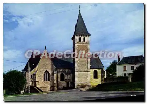Moderne Karte Courdemanche Sarthe l'Eglise