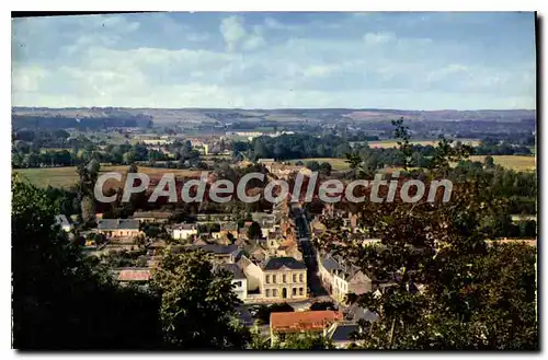 Moderne Karte La Chartre sur le Loir Sarthe Vue generale