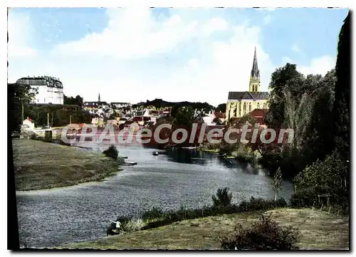 Cartes postales moderne Sable sur Sarthe Les bords de la Sarthe