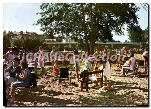 Cartes postales moderne La Suze Sarthe troisieme Ville de France La Plage