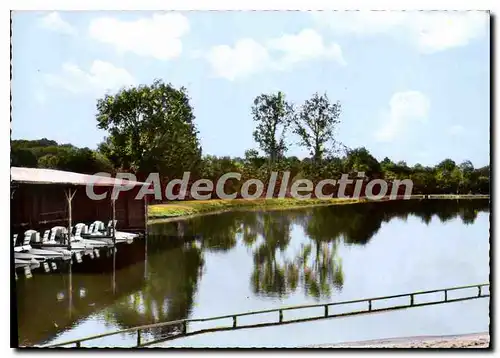 Cartes postales moderne Semur en Vallon Sarthe Le Plan d'eau