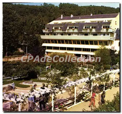 Moderne Karte Les Alpes Mancelles St Leonard des Bois Sarthe Le golf miniature du touring Hotel