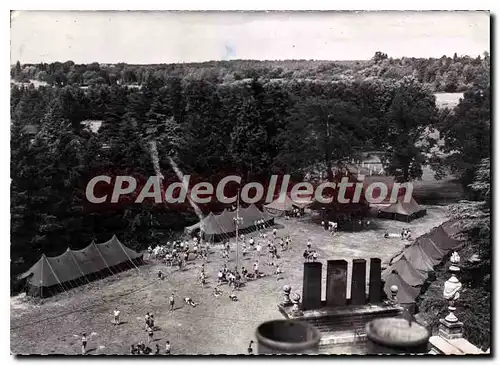 Cartes postales moderne Malicorne Sarthe Le camp de vacances vu du Campanile du Chateau de Rivesarthe pres Malicorne SN