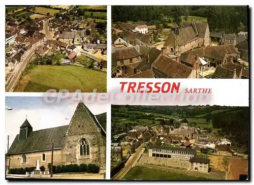 Cartes postales moderne Tresson Sarthe