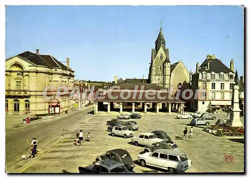 Cartes postales moderne Mamers Sarthe Place Carnot