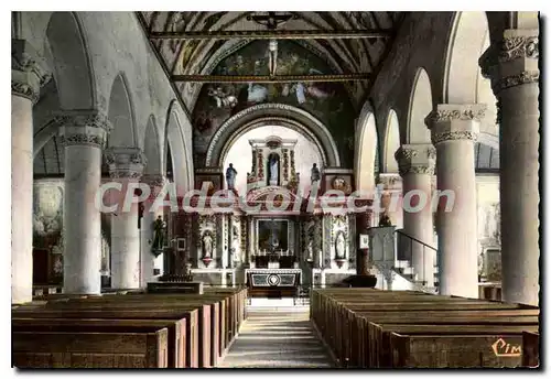 Cartes postales moderne Mansigne Sarthe interieur de l'eglise