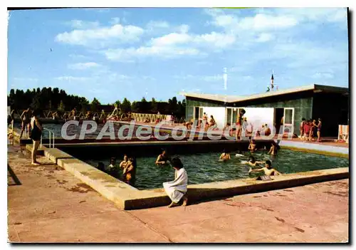 Cartes postales moderne Mansigne Sarthe la Piscine Municipale