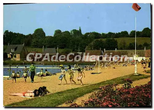 Cartes postales moderne Tuffe le Lac sa Plage