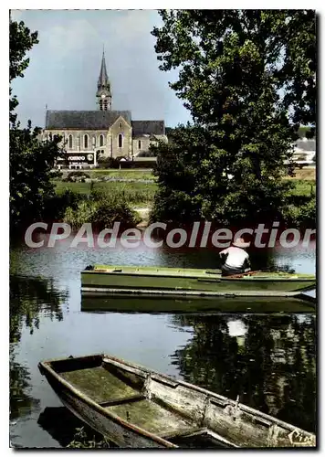 Cartes postales moderne Yvre l'Eveque Sarthe Bords de l'huisne