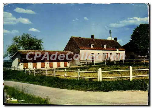 Moderne Karte Yvre le Polin Sarthe chateau de la Briere