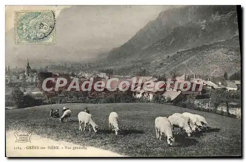 Cartes postales Gresy sur Isere vue generale