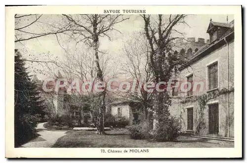 Cartes postales Savoie Tourisme chateau de Moilans