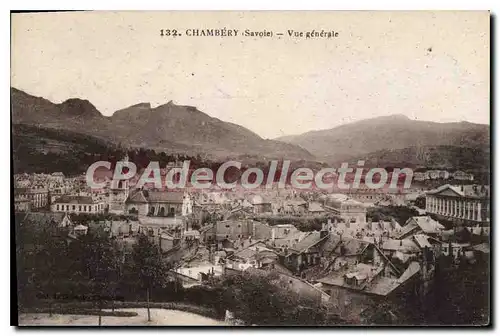 Cartes postales Chambery Savoie vue generale