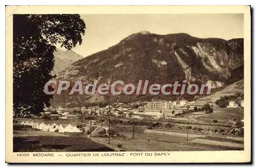 Cartes postales Modane Quartier de Loutraz fort du Sapey