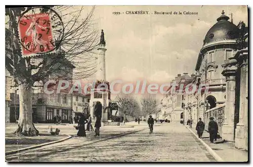 Cartes postales Chambery Boulevard de la Colonne